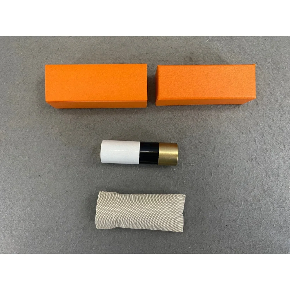 Hermes Rouge Hermes Magnetic Lipstick Sleeve & Box 0.12oz  Refillable PRISTINE